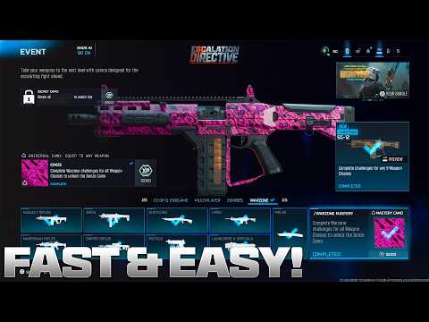 HOW TO COMPLETE ALL ESCALATION DIRECTIVE EVENT CHALLENGES FAST & EASY!