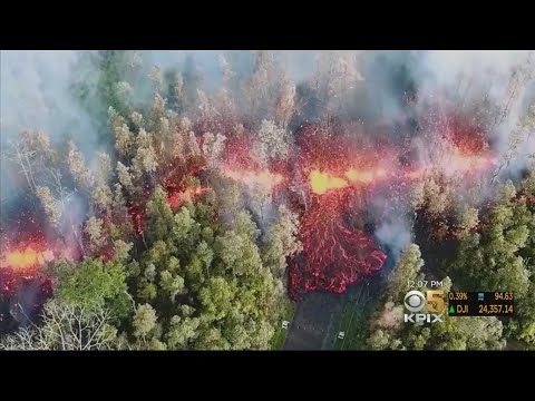 Dozens Of Home Destroyed By Lava From Ten Fissures On Hawaii's Big Island
