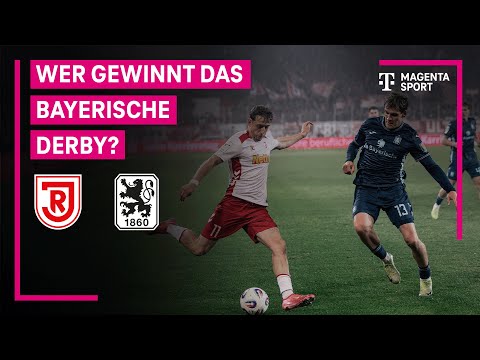 SSV Jahn Regensburg - TSV 1860 München, Highlights mit Live-Kommentar | 3. Liga | MAGENTA SPORT