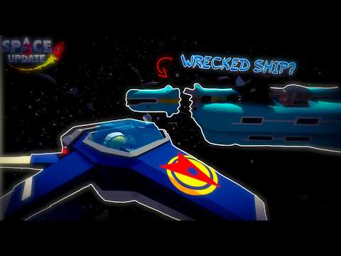 I EXPLORED A CRASHED SPACESHIP IN WOBBLY LIFE!