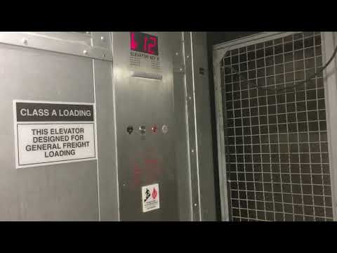 Fast modernized Otis freight Elevator - Apartments at River View - Downtown, Pittsburgh, PA