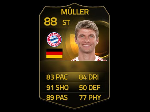 FIFA 15 SIF MULLER 88 Player Review & In Game Stats Ultimate Team