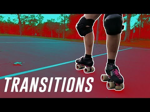 HOW TO TRANSITION ON ROLLER SKATES | This Rad Skate Tutorials