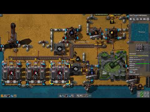 Let's Play Factorio Sea Block Mod - Part 4 - First Bit of Red Science