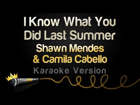 Shawn Mendes & Camila Cabello - I Know What You Did Last Summer (Karaoke Version)