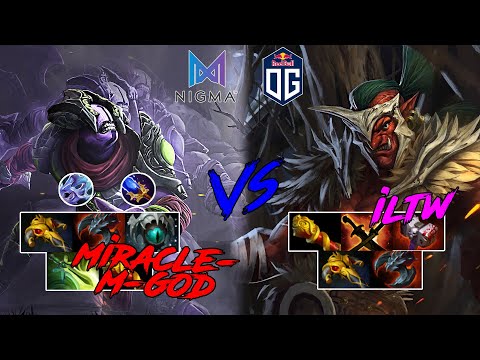 Miracle- [Faceless Void] vs iLTW EPIC MATCH!! | NIGMA VS OG!! | Dota 2 College | Watch & Learn