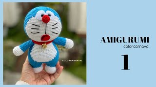 Örgü Oyuncak Doremon  Crochet Amigurumi Doraemon
