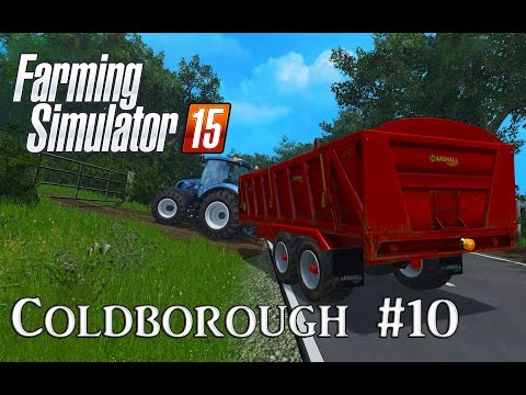 Let's Play Farming Simulator 15: A Very British Farm Episode 10 - Milk and Water Tanker