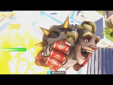 POTG! JUNKRAT ONE TRICK - CHRO! PROLIKECHRO JUNKRAT GAMEPLAY OVERWATCH SEASON 32 TOP 500