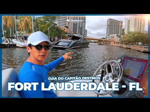 Fort Lauderdale, a cidade com estilo de vida voltado pro mar, a bordo da Seawell 290 center console