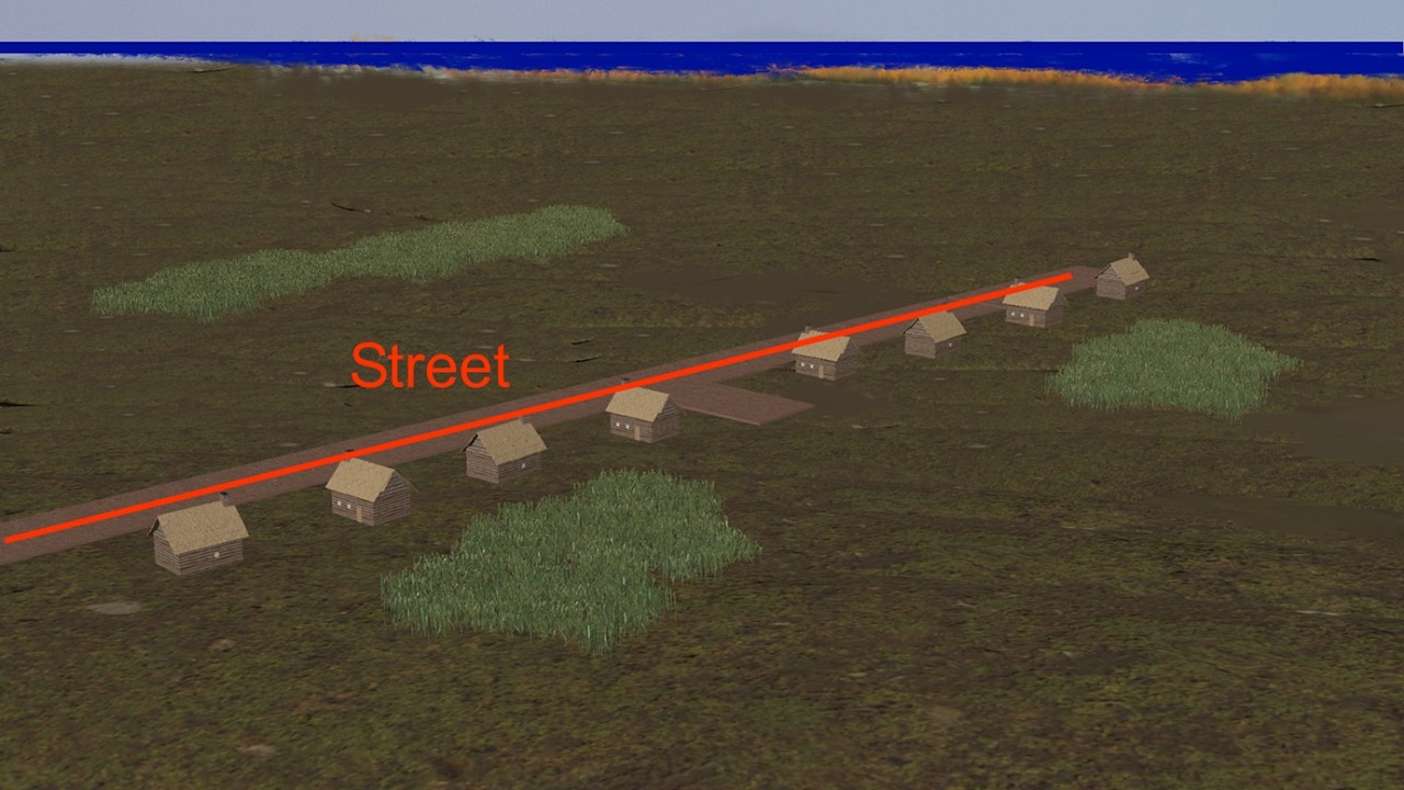 Mayflower Pilgrims Part III: Winter, 1620-1621 | Plymouth houses | William Bradford, Leyden Street
