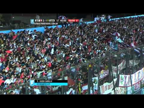 Gol de Carrillo. Estudiantes 2 - Santamarina 1. 32vos de final. Copa Argentina 2015. FPT.