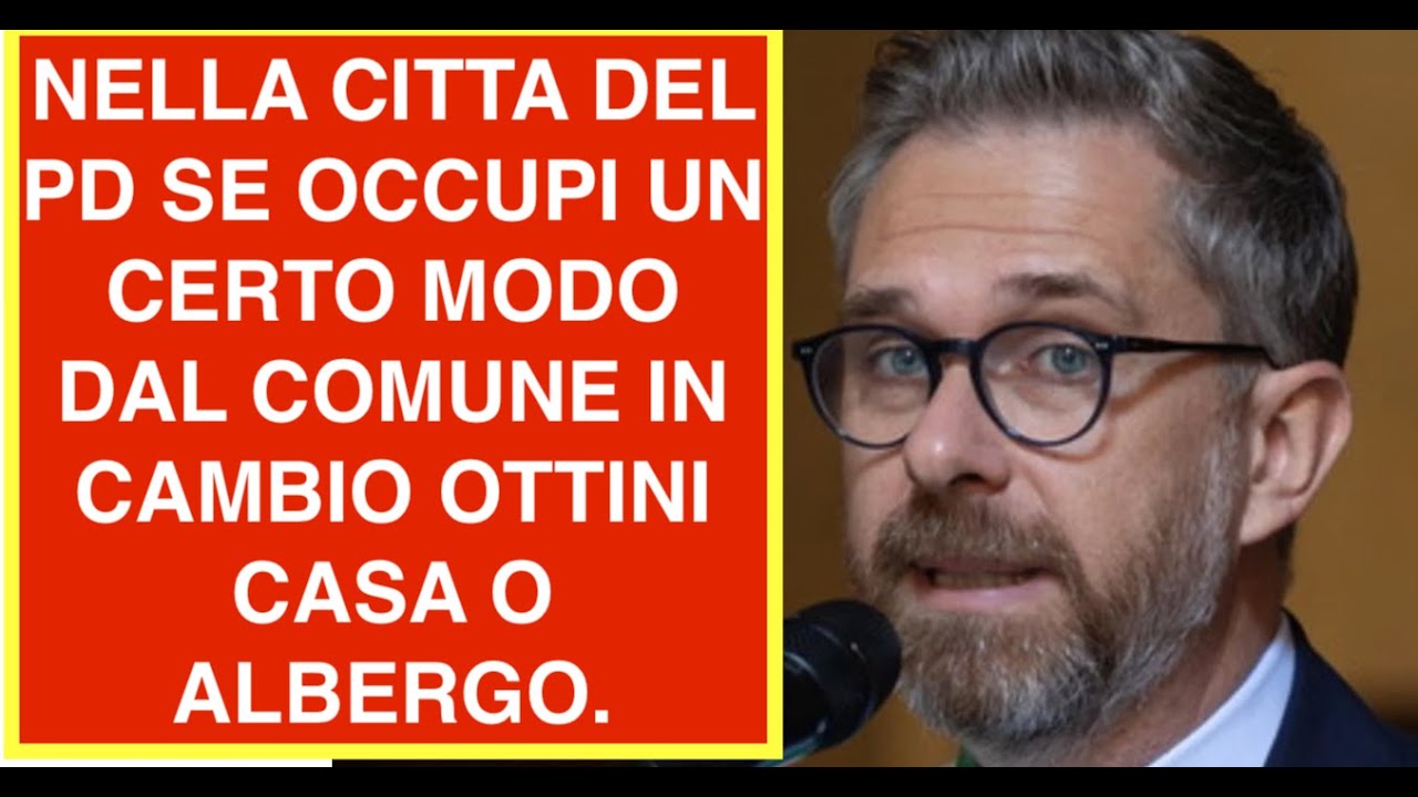 NELLA CITTÀ DEL PD SE OCCUPI UN CERTO MODO DAL COMUNE IN CAMBIO OTTINI CASA O ALBERGO.