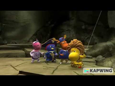 The Backyardigans Super Team Awesome: Jungle Girl Tasha Using Her Super Spider Powers