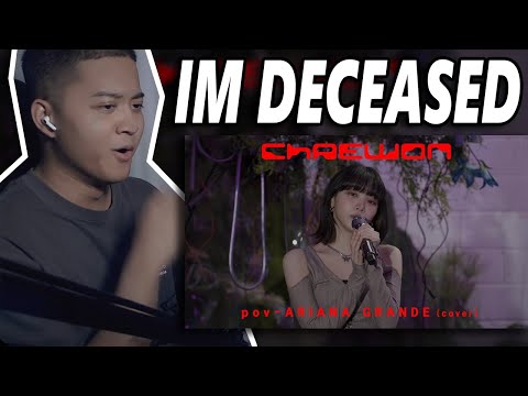 MUSHROOM LIVE S02 CHAEWON - pov (Ariana Grande Cover) | REACTION