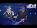 Sanremo 2026 - Samurai Jay, Belén Rodríguez e Roy Paci cantano Baila Morena