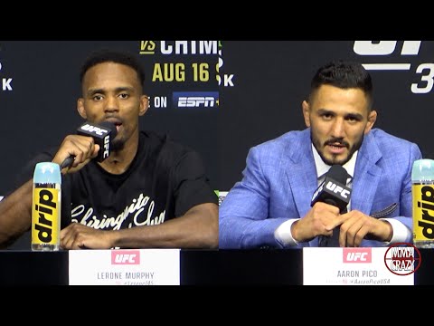 Lerone Murphy vs. Aaron Pico Press Conference Highlights UFC 319