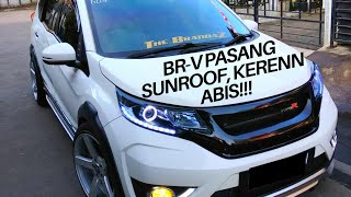 Download lagu Honda BR-V pasang double sunroof depan monroof belakang joss markojos bosqu...part 1 mp3