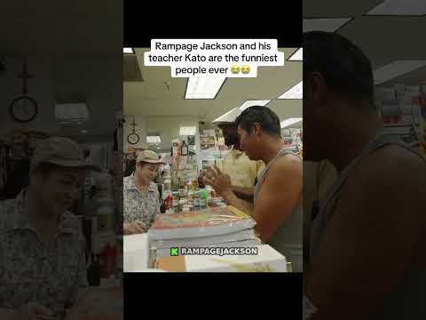 Rampage Jackson and his teacher Kato are the funniest people ever