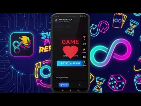 GameStack: Swipe & Play