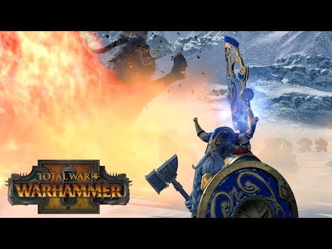 ICE & FIRE & STEEL - Norsca vs Dwarfs // Total War: Warhammer II Online Battle
