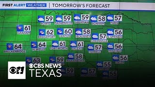 Cold front arrives in North Texas overnight Saturday