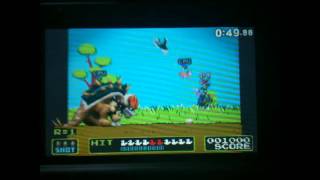 Super Smash Bros 4 3DS - Duck Hunt Stage Gameplay