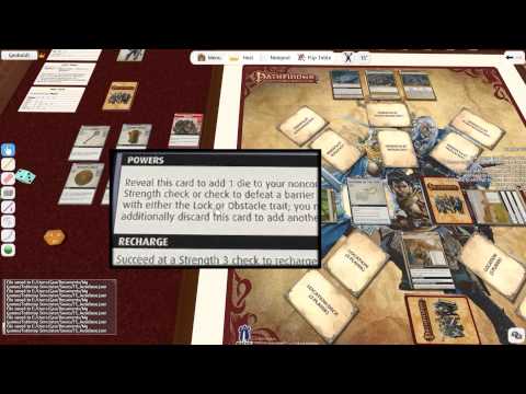 Boardgame Night - Pathfinder the Adventure Card Game - Attempting (Mission 1) Brigandoom