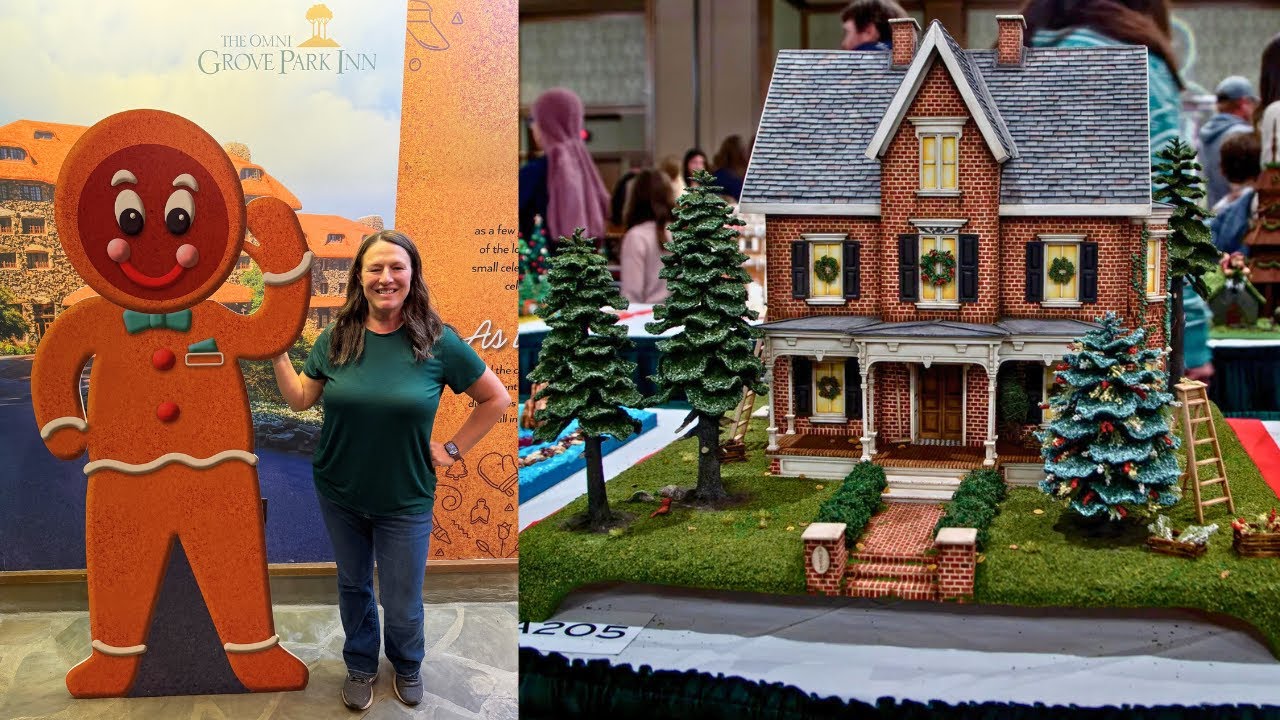 AMAZING Designs at The National Gingerbread House Competition | Omni Grove Park Inn | Asheville, NC