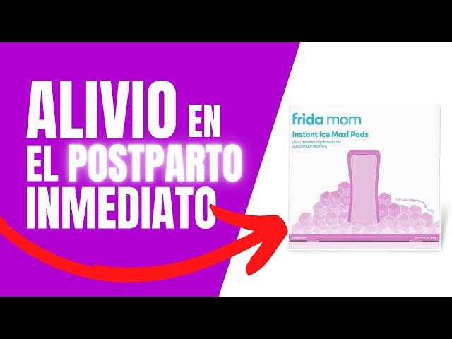 Vídeo relacionado con Frida Mom Kit esencial de recuperación posparto: regalos para la nueva mamá, forros de almohadilla de enfriamiento, almohadillas para hielo maxi, bragas desechables, espuma curativa perineal, juego de