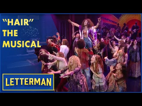 The Cast of Broadway's "Hair" Performs "Aquarius/Let The Sun Shine In" | Letterman