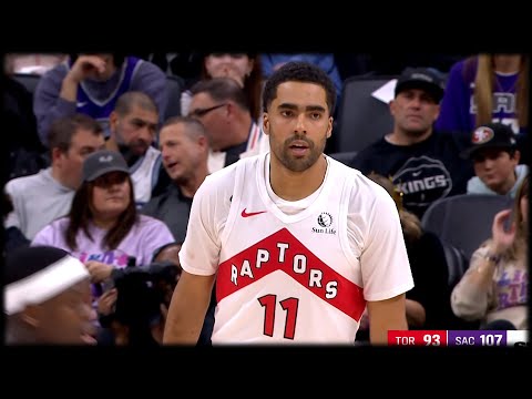 Jontay Porter Makes the 3-Pointer | RAPTORS vs KINGS