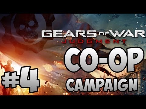 Gears of War Judgment Co-op Walkthrough w/Gearman Part 4 - Runny Eggs