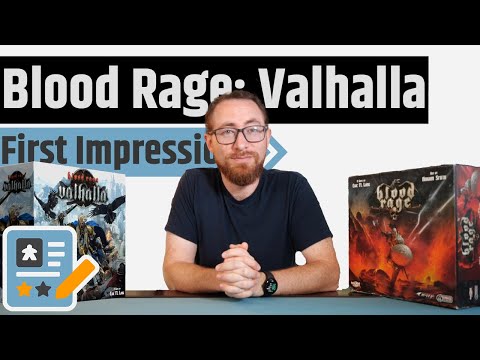 Blood Rage: Valhalla First Impression - What's Changed, What's Better & What's Worse