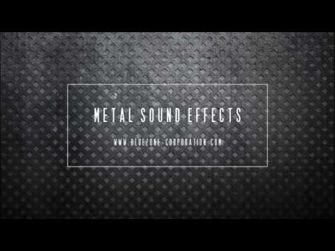 Metal Sound Effects, Cinematic Sound Library, Industrial Metal SFX, Sample Packs