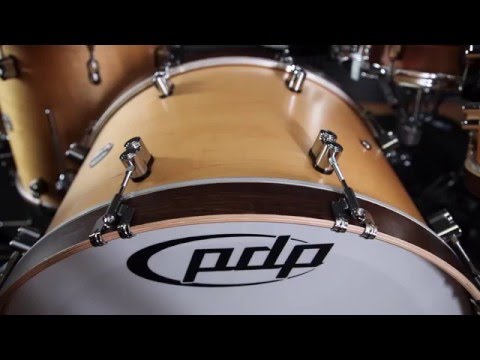PDP Classic wood hoop drum kit hands-on demo for Rhythm Magazine