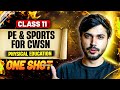 PE Sports For CWSN Detailed Oneshot Unit 4 Physical Education Class 11 CBSE 2025 26