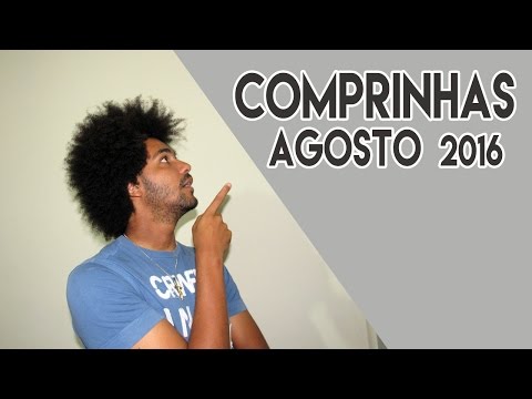 COMPRINHAS DO MÊS: AGOSTO 2016