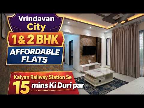 Vrindavan City Ambivali | Affordable 1 & 2 BHK Home Awaits — video