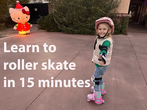 First Time on Skates? Teach Your Kid to Roller Skate in 15 minutes!
