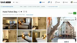 How to book hotels on Unit Travel? /Tur Unit Travel üzerinden otel nas