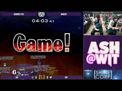 Hot (Marth) vs SOC (Fox) - ASH@WIT #115 Melee Bracket