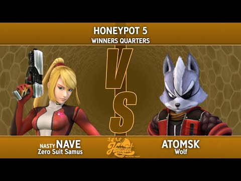 Honeypot 5 Winners Quarter-Final - Nave (Zero Suit Samus) Vs. Atomsk (Wolf)