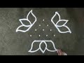 7×1 dots rangoli designs for Diwali | easy rangoli for Diwali | latest muggulu designs | dots kolam