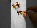 Leaf Butterfly 🦋 | Easy Nature Craft Idea | #Shorts