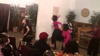 Rhema dancing to Everybody Dancing 12/12/2010