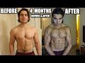 4 Month Natural Body Transformation | Fat To Fit Weight Loss Motivation