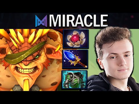 Bristleback Dota 2 Gameplay Nigma.Miracle with Epic Armor Build - Carry #dota #dota2
