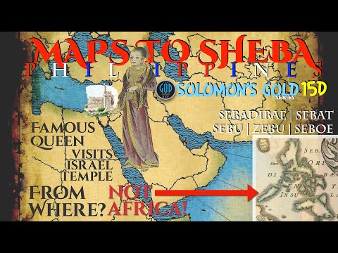 Maps to Sheba Philippines. Solomon's Gold Series 15D.