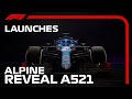 Esteban Ocon and Fernando Alonso Unveil the Alpine A521